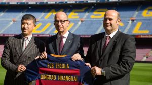 FC Barcelona opent voetbalschool in China FC Barcelona opent voetbalschool in China