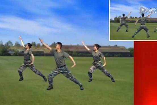 Aerbics, Chinese leger